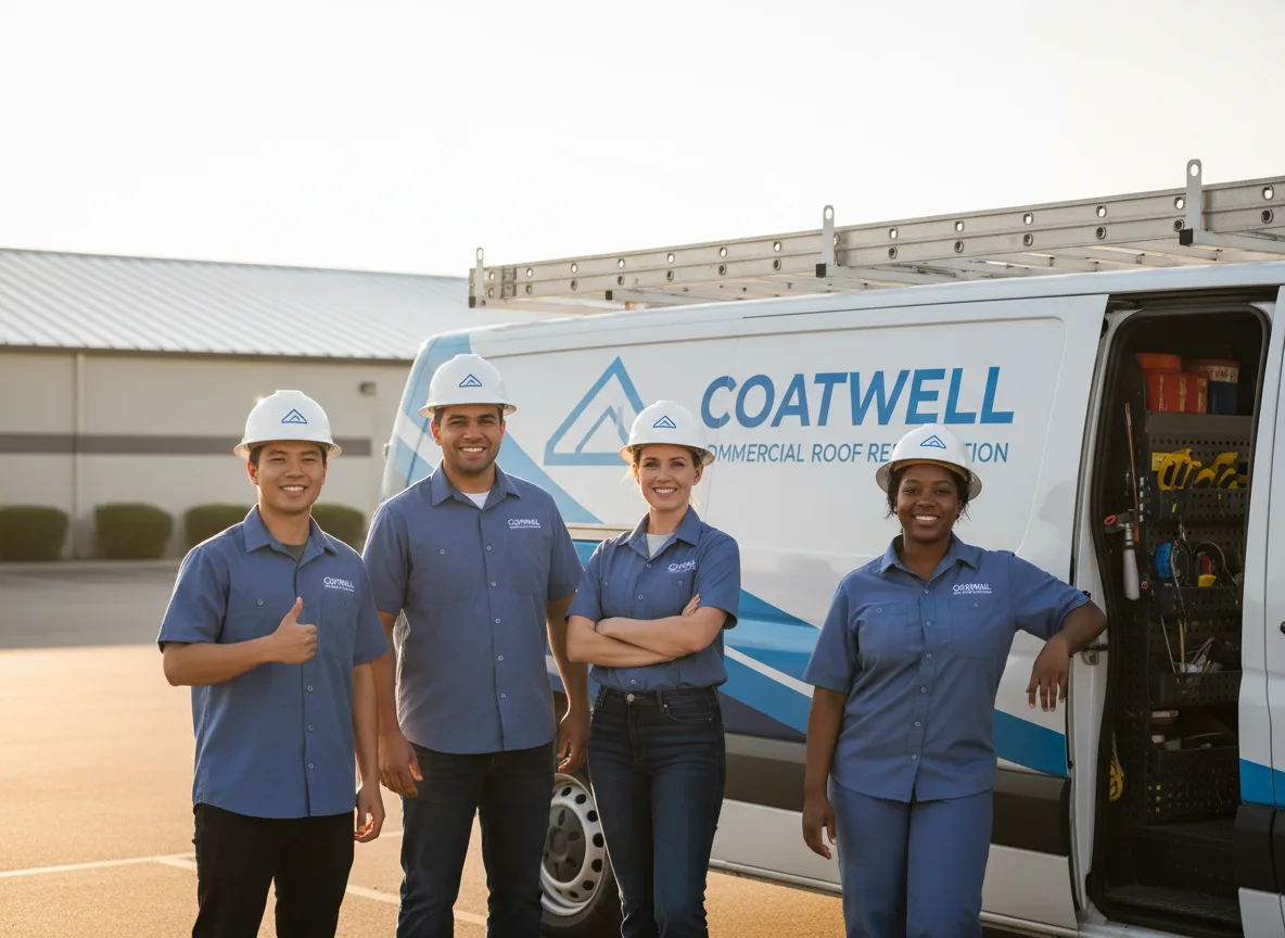 Commercial roof coating company in Pittston, PA